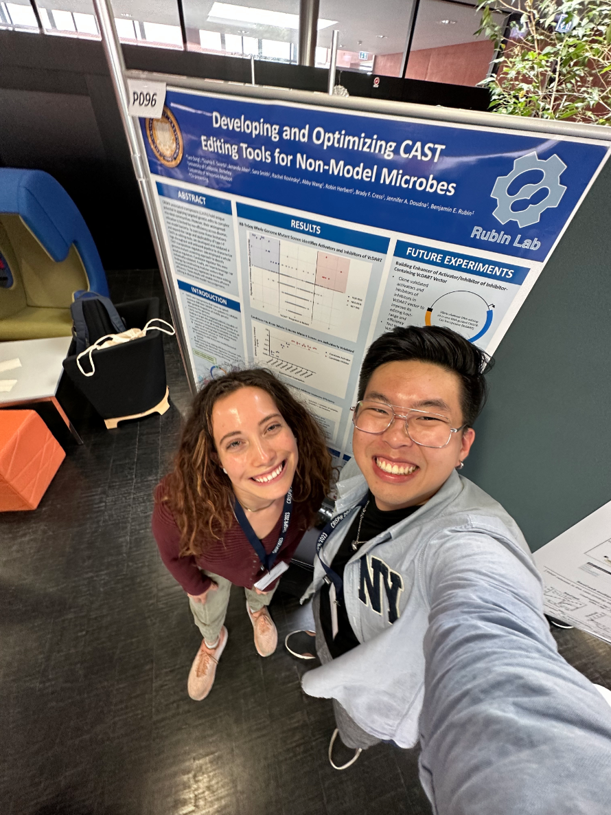 Sophia & Leo at CRISPR Conference