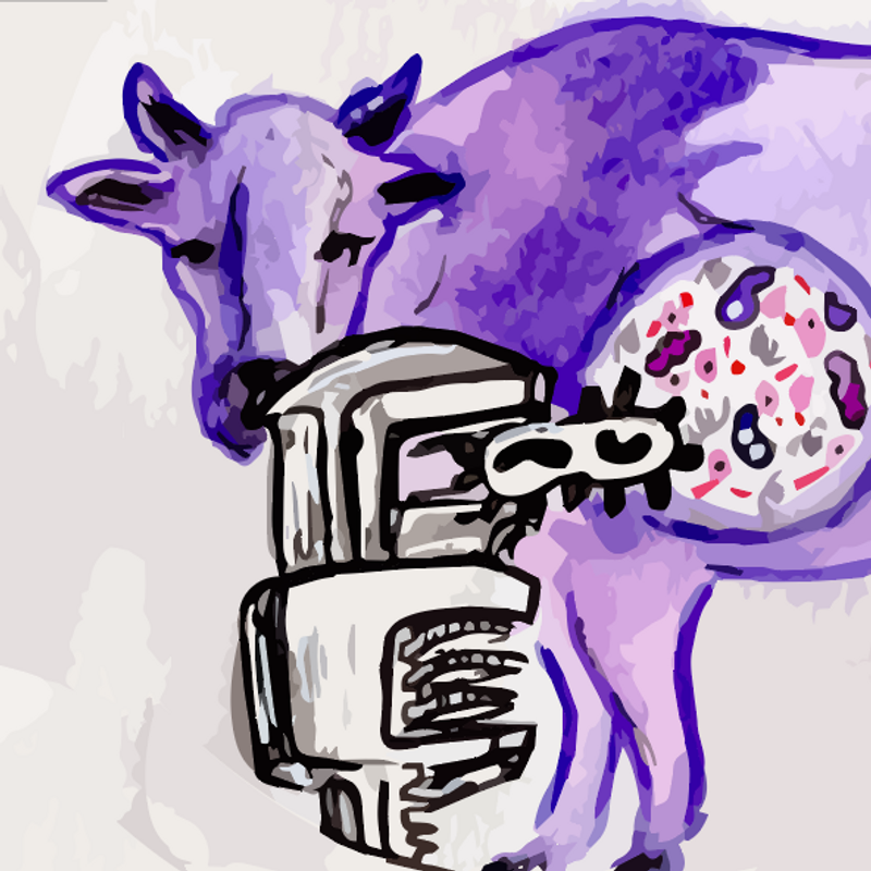 Livestock methane research